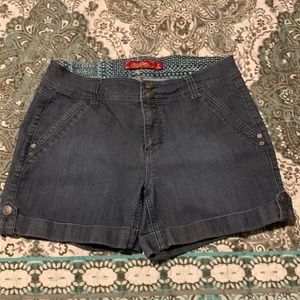 One Song brand denim shorts